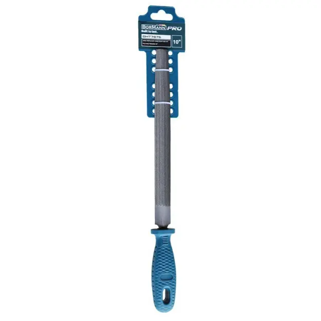 Bormann Pro BHT7876 - Λίμα μετάλλου ημιστρόγγυλη 10" (056133)