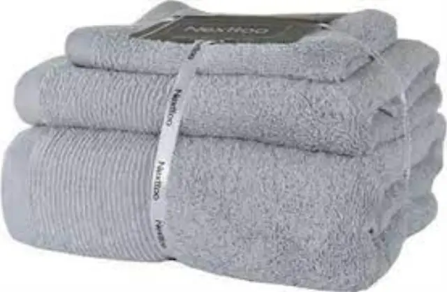 Σετ Πετσέτες 3Tεμ 100%CΟΤ 500GR 5004 Light Grey Σετ 3ων τεμαχίων