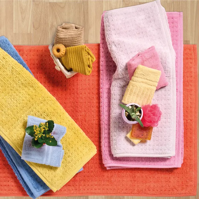 Πατάκι Μπάνιου 50x80 Bathmats Das Home 0763 Nude 100% βαμβακερό 2