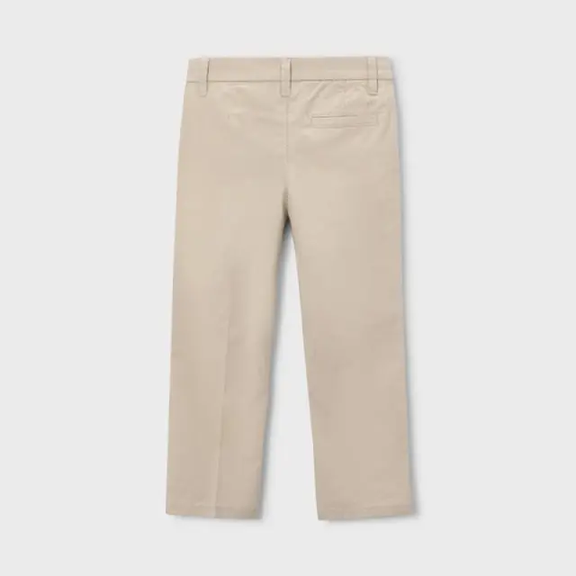 Mini 2 έως 10 ετών Παντελόνι μακρύ chino καπαρντινέ μπεζ - 7Ε 3