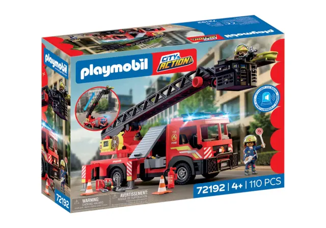 Playmobil 72192 - Action Heroes Πυροσβεστικό όχημα με σκάλα και καλάθι 2