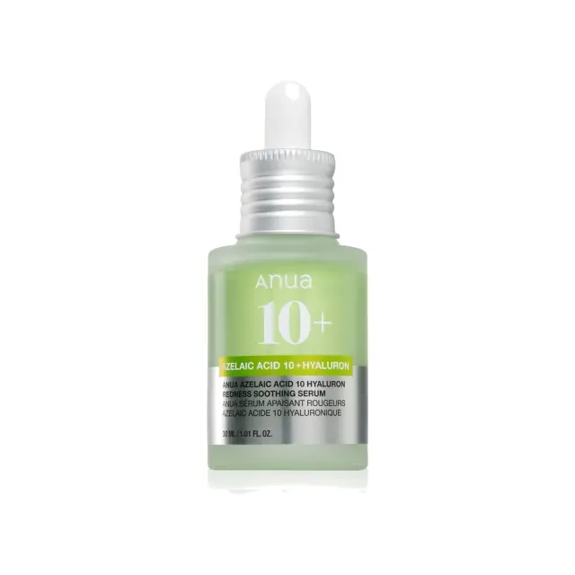 Anua Azelaic Acid 10+ Hyaluron Καταπραϋντικό Serum Προσώπου κατά της Ερυθρότητας με Αζελαϊκό Οξύ 10%, Υαλουρονικό & Centella Asiatica 30ml