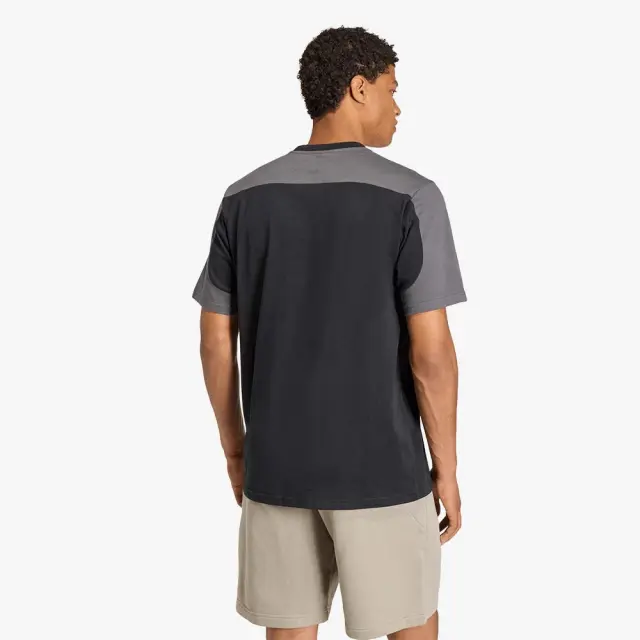 adidas Sportswear Men's Collegiate Tee Μαύρο - Γκρι KD0068 (adidas Sportswear) 2