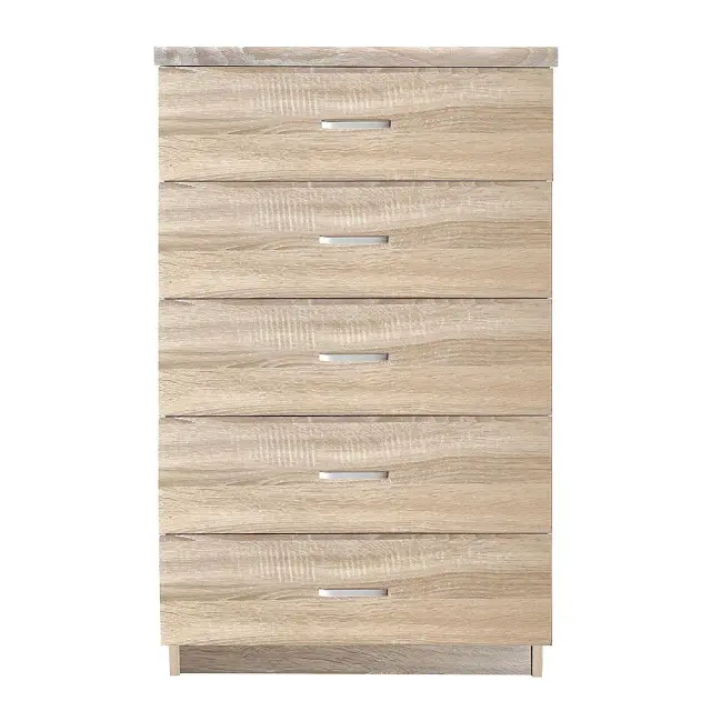 Συρταριέρα DRAWER Φυσικό MDF 60x40x97cm