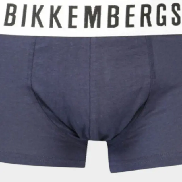 Bikkembergs - Ανδρικά Μποξεράκια 3Pack BKK1UTR10TR-NAVY Μπλε Σκούρο - 2XL 3