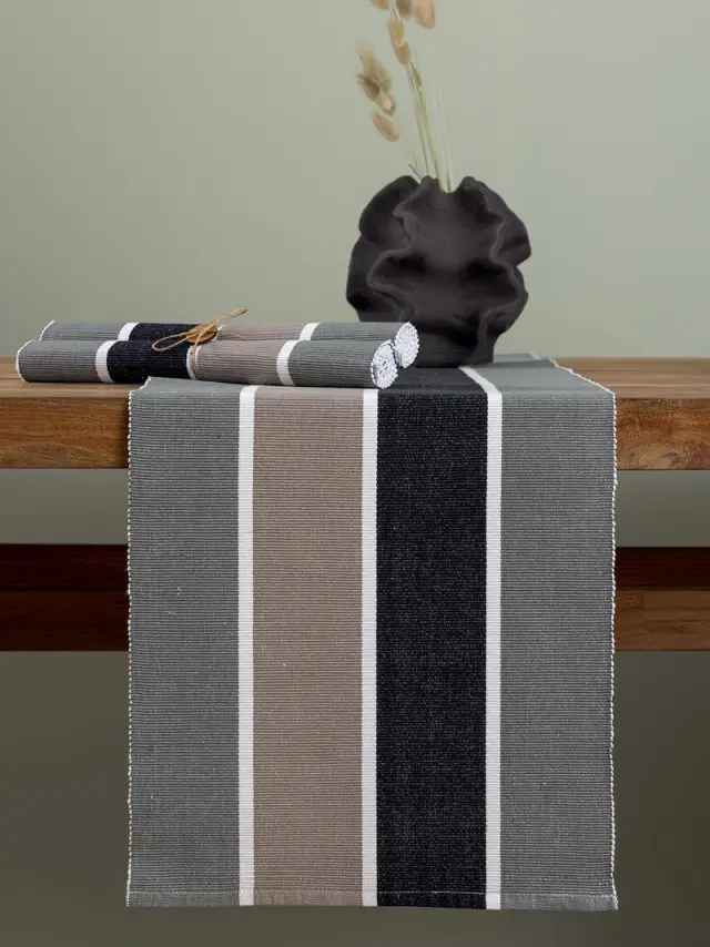 Σετ 2Τεμ Σουπλά 33x48 Palamaiki MH1400 Grey 100% βαμβακερό 2