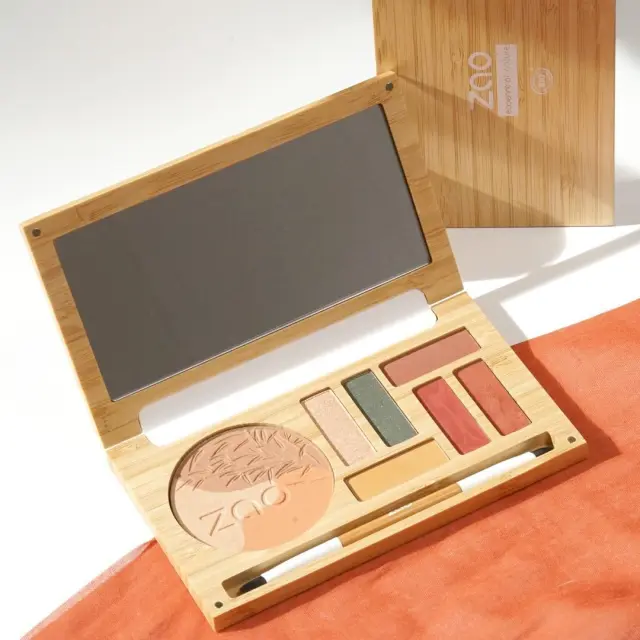 Zao Organic Terra Toscana Palette – Βιολογική πολυχρηστική παλέτα μακιγιάζ για πρόσωπο, μάτια & χείλη 3
