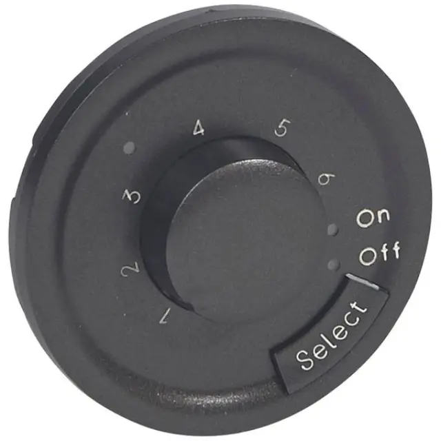 CELIANE - THERMOSTAT BADGE FOR UNDERFLOOR HEATING GRAPHITE