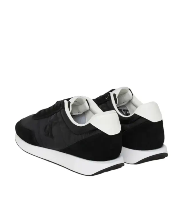 Calvin Klein - Γυναικεία Sneakers Retro Runner Lace Up Nylon Mgn YW0YW01990-0GM Μαύρο 3