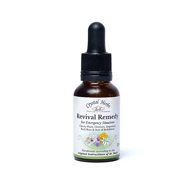 Ανθοΐαμα Bach σε Σταγόνες 25ml Crystal Herbs Five Flower Revival Remedy 25ml