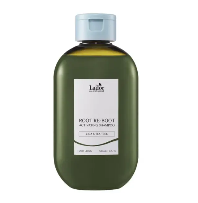 Lador Root Re-Boot Activating Shampoo Cica + Tea Tree για πολύ λιπαρά και ευαίσθητα τριχωτά της κεφαλής 300ml