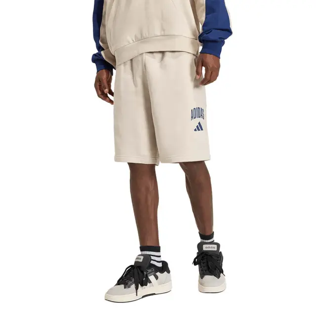 adidas Sportswear Men's Collegiate Shorts Μπεζ JZ0167 (adidas Sportswear) - Large