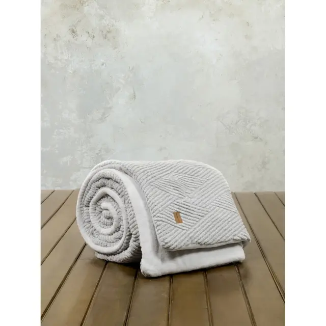 Κουβερτοπάπλωμα Velva - Light Gray Γκρι Υπέρδιπλo 220x240 2
