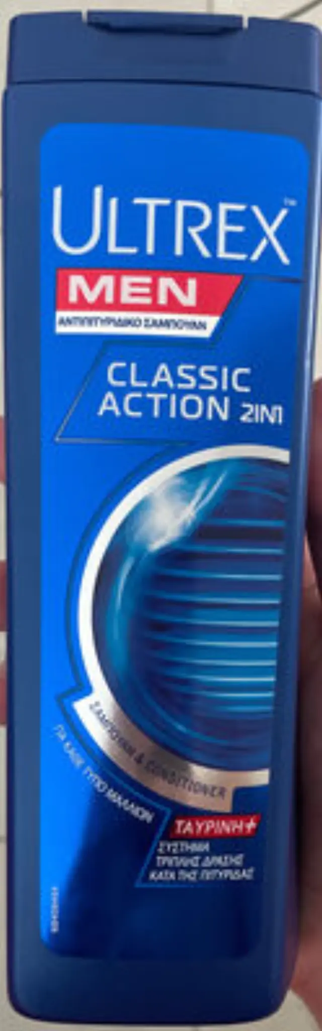 Ultrex Men Classic Action 2 σε 1 Αντιπιτυριδικό Σαμπουάν & Conditioner για Κάθε Τύπο Μαλλιών 360ml