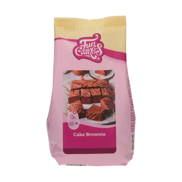 Funcakes Μείγμα για Κέικ Μπράουνι - 500γρ.