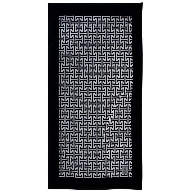 Πετσέτα Θαλάσσης 90x180 Essential Greenwich Polo Club 4005 Black-Grey 100% βαμβακερό