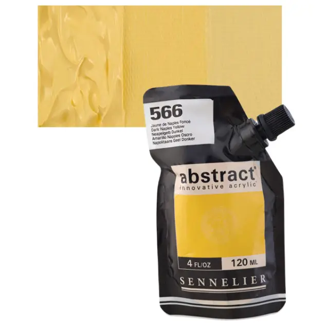 Ακρυλικό Sennelier Abstract 566 Dark Naples Yellow - 120ml