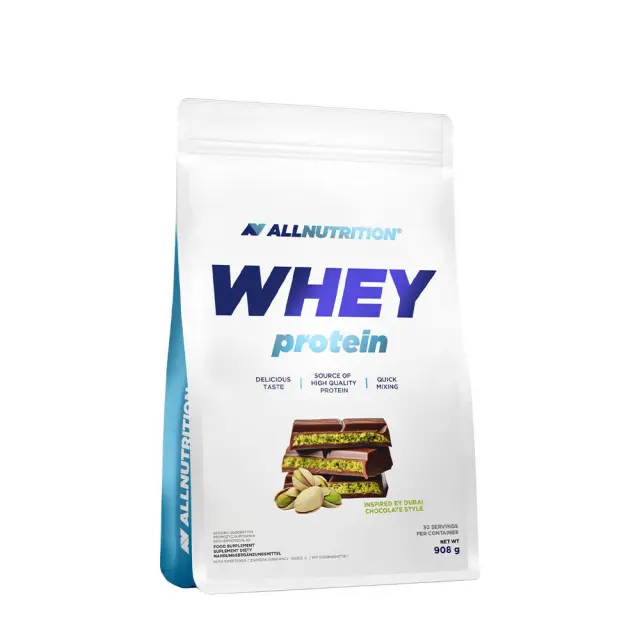ALLNUTRITION Whey Protein Dubai Chocolate Style, 908 g