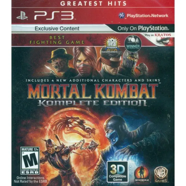 Mortal Kombat Komplete Edition (Greatest Hits) - PlayStation 3