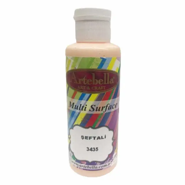 Artebella Ακρυλικό Χρώμα Multi Surface - 3435 Nectarine - 130ml