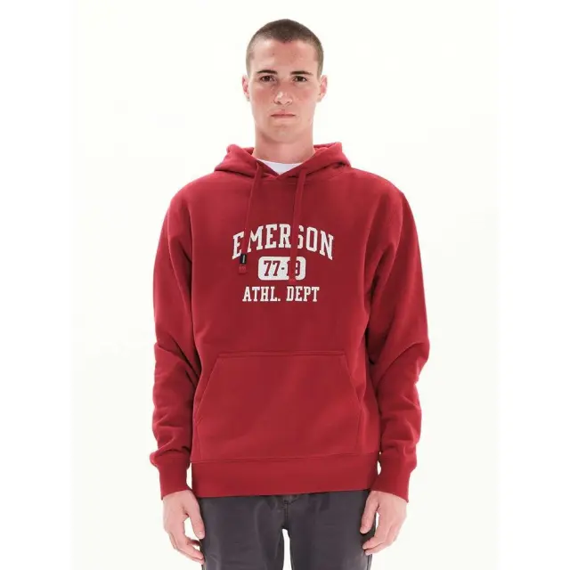 Emerson Men's Hooded Sweet (222.EM20.01-Red) - Κόκκινο