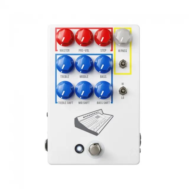 JHS Pedals Colour Box V2 PreAmp/ EQ/ Overdrive/ Distortion/ Fuzz/ DI Box Πετάλι
