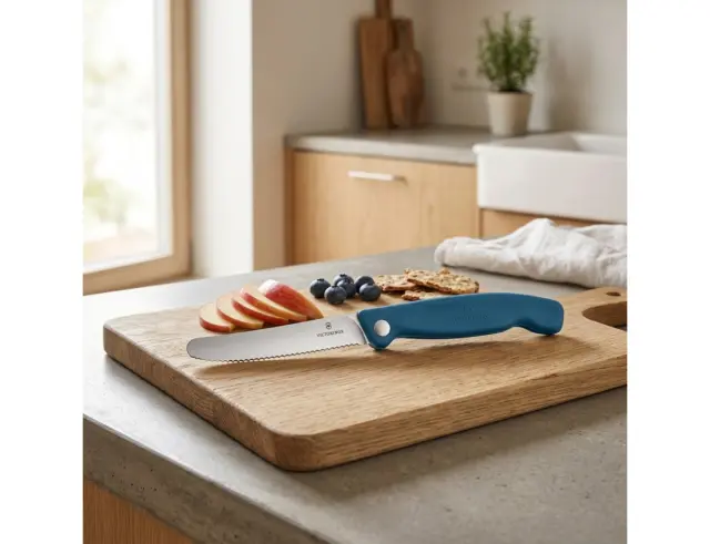 Aναδιπλούμενο Μαχαίρι Γενικής Χρήσης Victorinox Swiss Classic με μήκος λεπίδας 11cm - Blue6.7832.FC1