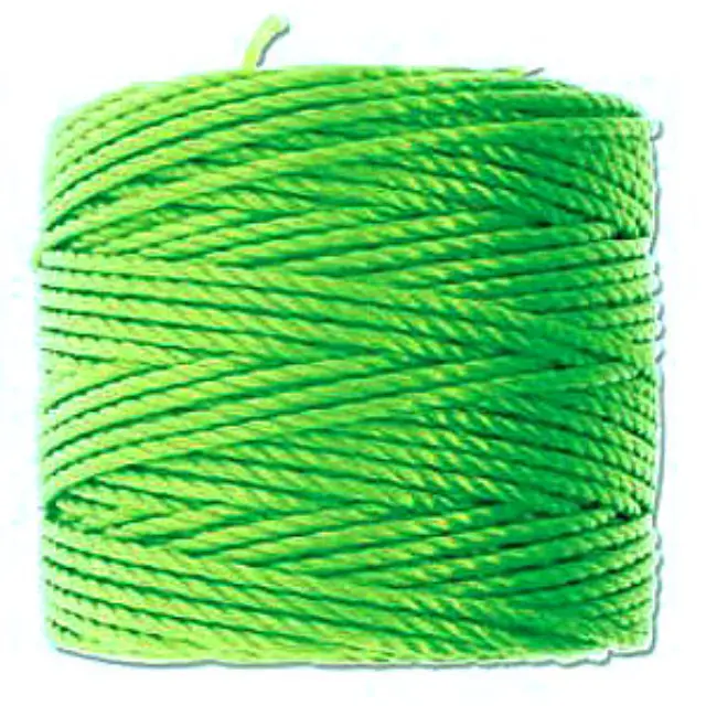 Νήμα Superlon Ø0.9mm - Neon Green - 32m