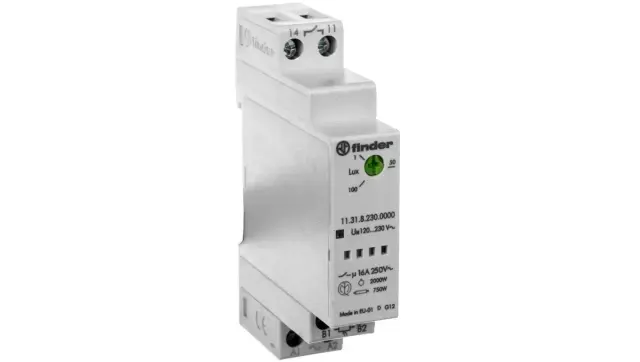 Light dependent Rel. 17,5mm.1NO 16A/110...230VAC (11.31.8.230.0000)