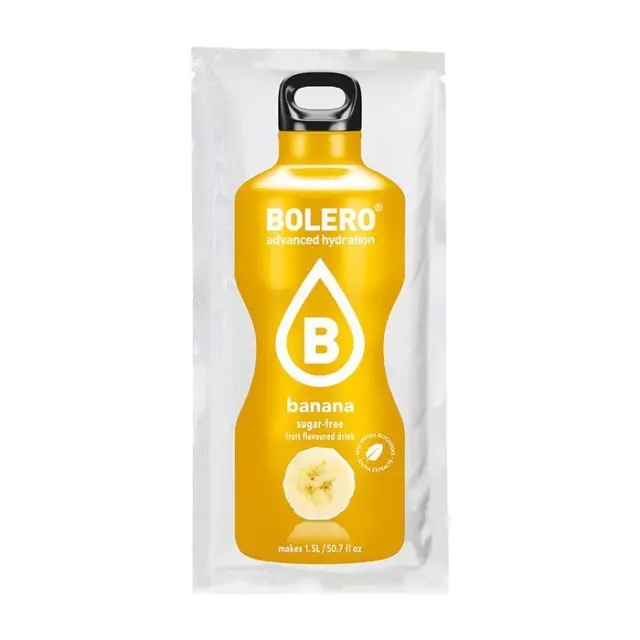 Bolero Banana Flavoured Drink Mix Powder 9gr