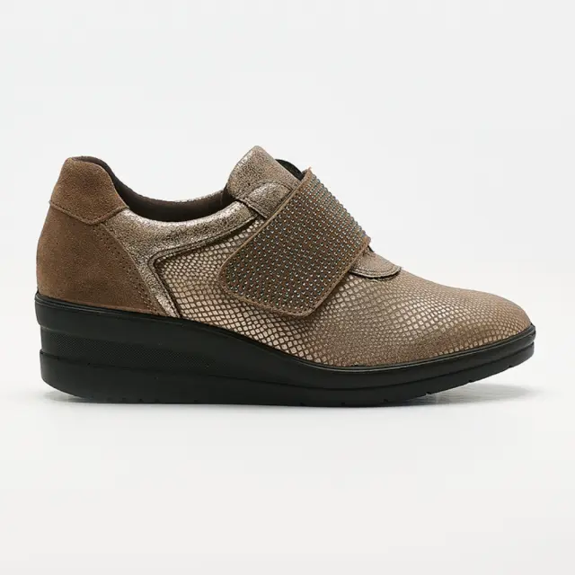 Imac Sneakers Γυναικείο HT/Δέρμα Nubuck Καφέ IMA/255710 TAUPE/MARRONE - 37