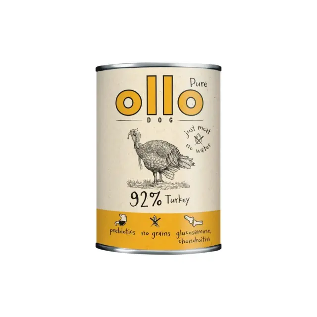 OLLO Pure Turkey - wet dog food - 850g