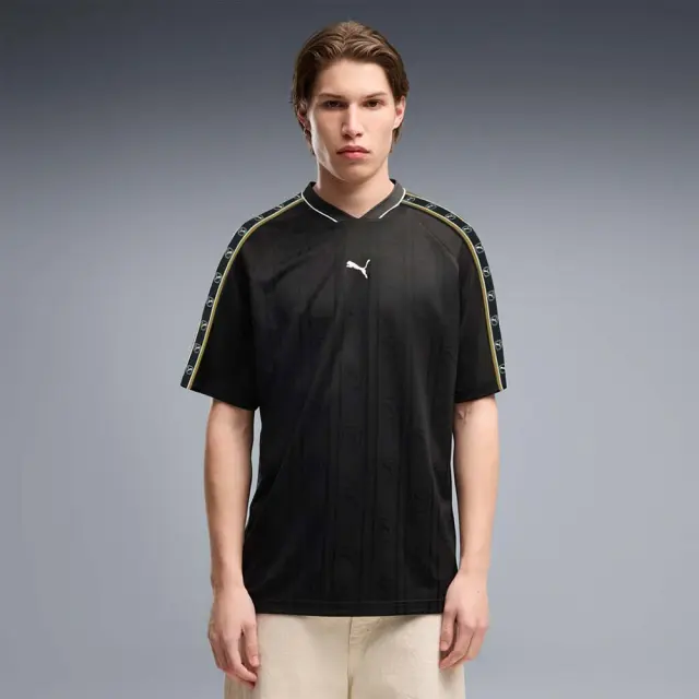 Puma Men's Class Relaxed Jersey T-Shirt Μαύρο 694301-01 (Puma)