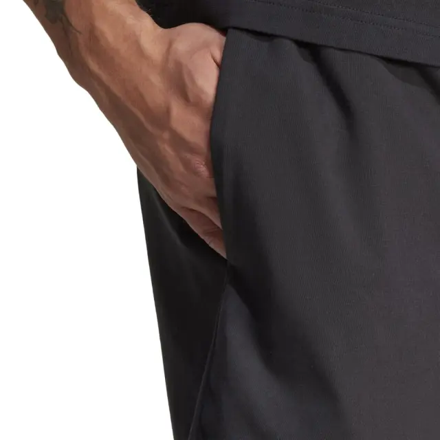 adidas Essentials Linear Single Jersey Short (JE9012-Black) - Μαύρο 3