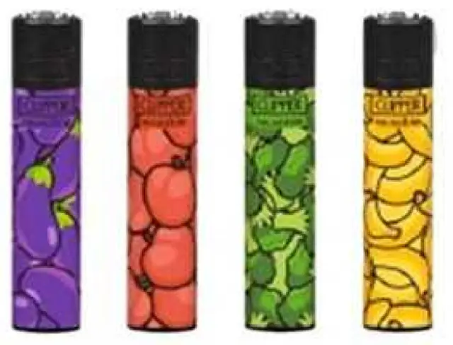 Clipper Αναπτήρας Μεγάλος - Veggie Pattern