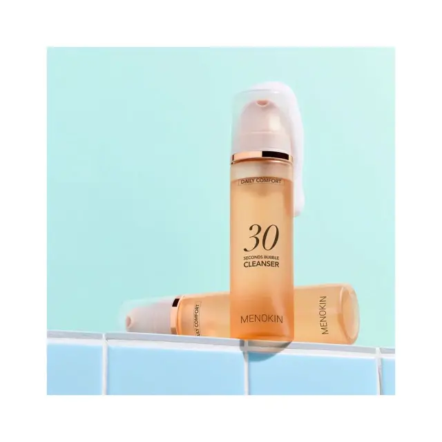 Menokin - 30 Seconds Bubble Cleanser Daily Comfort - Καθαριστικό φυσαλίδων 30 δευτερολέπτων 150ml 3