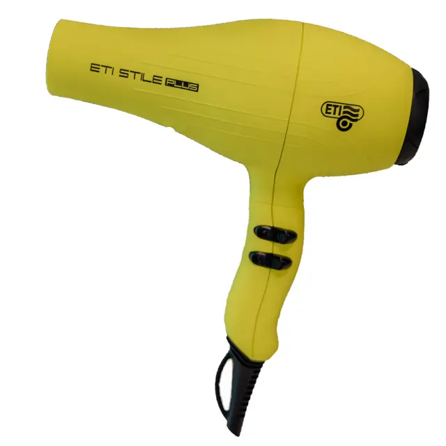 Eti Stile Plus Επαγγελματικό Πιστολάκι Μαλλιών Matt Yellow 2500W Limited Edition