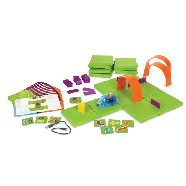 Learning Resources Code & Go Robot Mouse Ρομποτικό Ποντικάκι με Σετ Δραστηριοτήτων (Επαναφορτιζόμενο) (4+ ετών) LER 2872 3