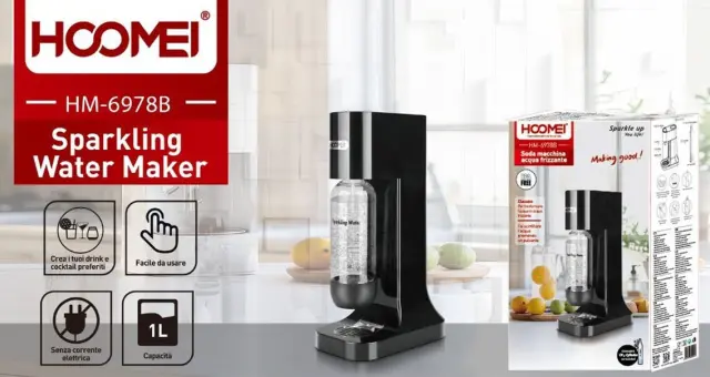 Hoomei HM-6978B Παρασκευαστής Σόδας 2