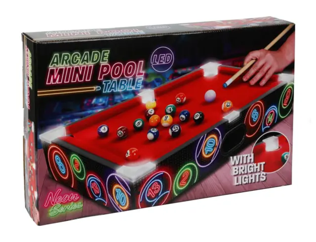Επιτραπέζιο μπιλιάρδο Tender Toys με LED και διαστάσεις 48.5x30x8.5cm 497200180 2