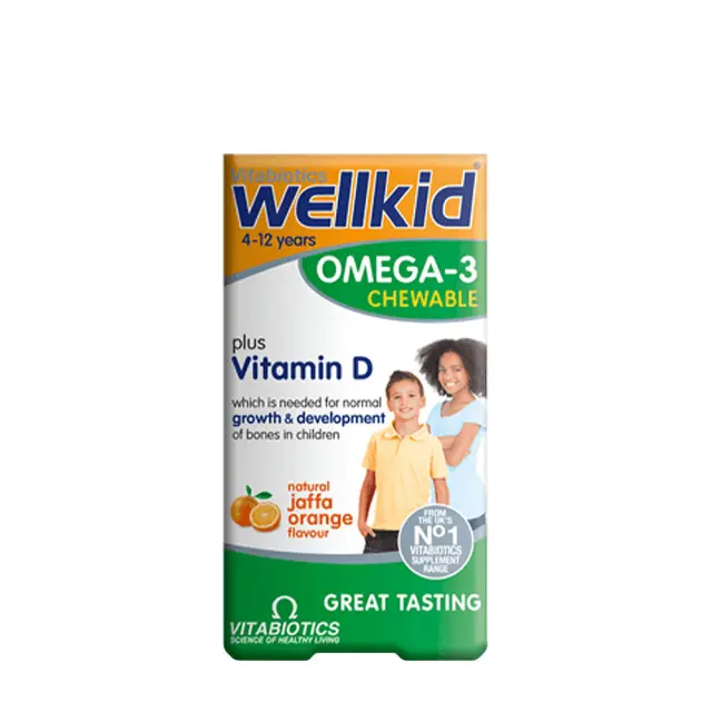 Vitabiotics Wellkid Omega-3 Chewable