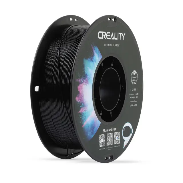 Creality3D CR TPU 1.75mm Μαύρο - Black 1kg (3301040040)