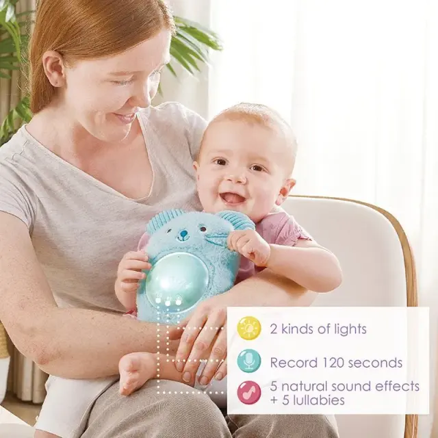 Hape Early Melodies Μουσικό Φωτονανούρισμα Huggy Momo 3