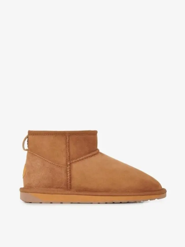Emu Μποτάκια Γυναικείο δέρμα Καφέ EMU/10937 CHESTNUT 3