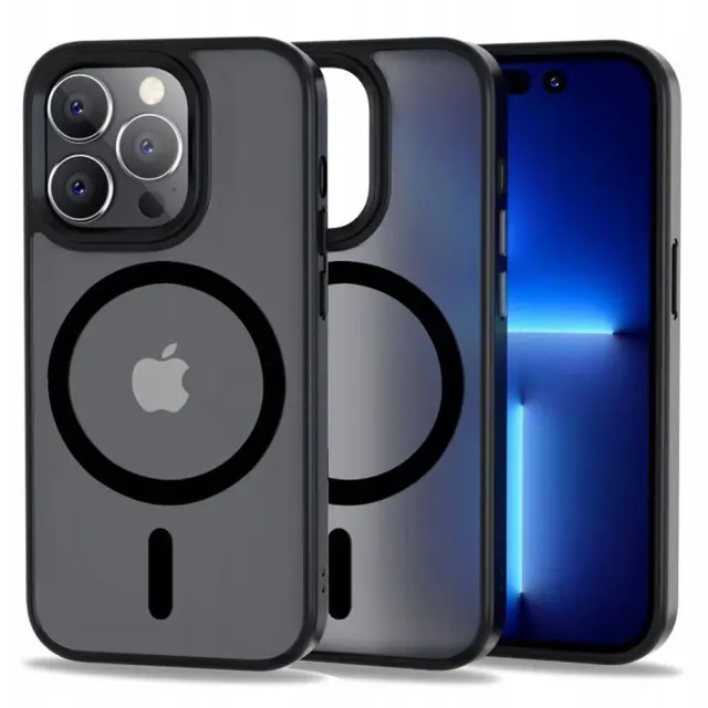 Tech-Protect® Magmat MagSafe Back Cover Προστατευτική Θήκη για iPhone 12 Pro Max- Matte Black