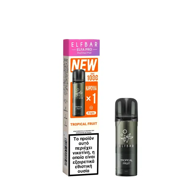 ELFBAR ELFA PRO V2 Prefilled Pod Tropical Fruit 2ml 20mg (1τμχ)