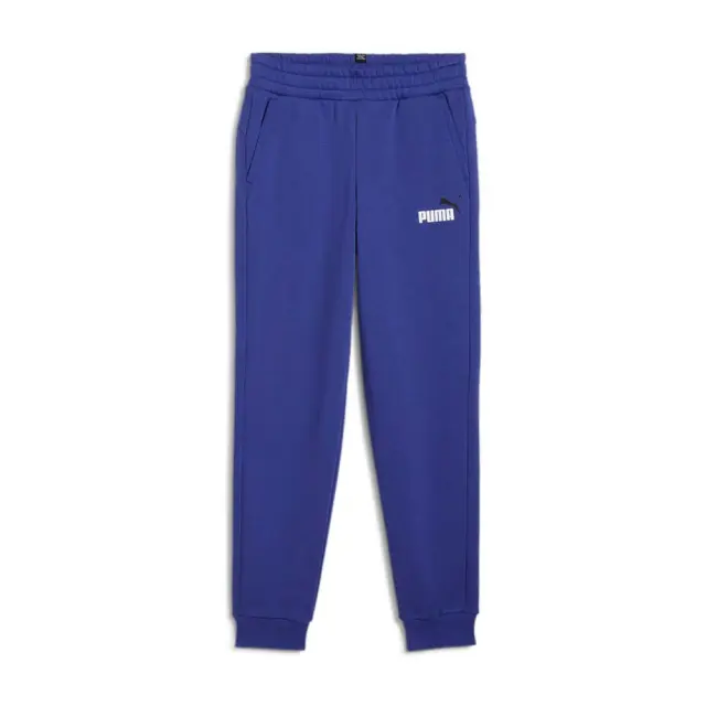 Puma Boy's Essentials+ 2 Color Logo Fleece Pants Μπλε 586988-05 (Puma)