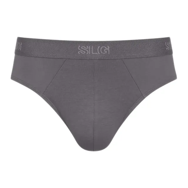 Sloggi Ανδρικό Slip SLG Base - Διπλό Πακέτο, Χρώμα Grey Combination 2