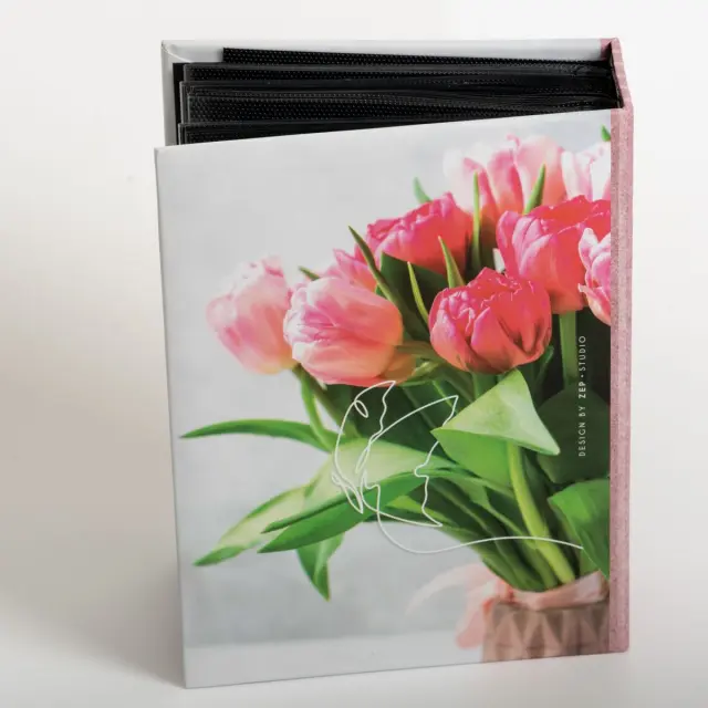 Άλμπουμ carta με θήκες για 100 φωτογραφίες 10×15 tulip ΑV4610