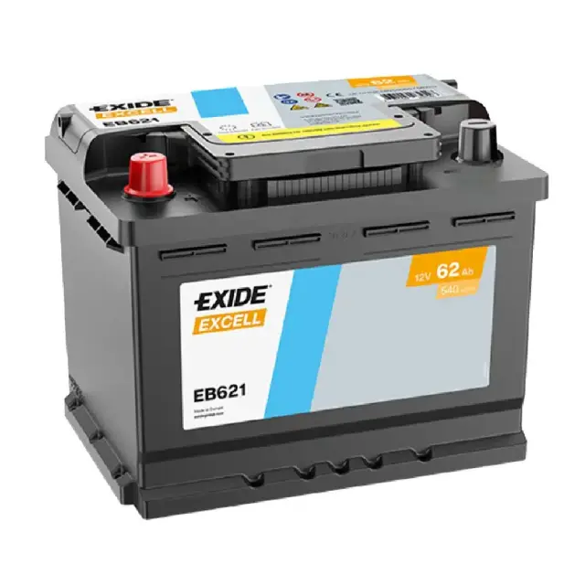 Μπαταρία EXIDE Excell EB621 12V 62Ah 540A (EN)
